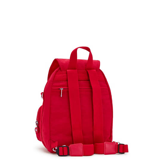 Kipling Firefly Up Convertible Backpacks Red Rouge | CA 1577UZ